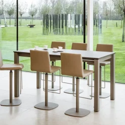 Valencia Table de cuisine snack rectangulaire extensible