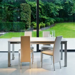 Valencia Table de cuisine rectangulaire avec allonge