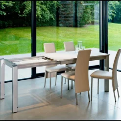 Valencia Table de cuisine rectangulaire avec allonge