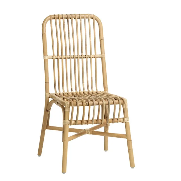 ValérieChaise ethnique en rotin naturel