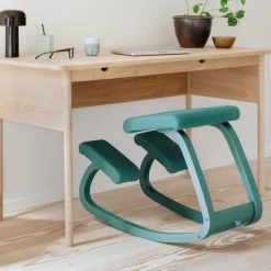 Variable Monochrome Varier® Chaise de bureau ergonomique à bascule en tissu