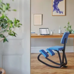 Variable plus Chaise de bureau ergonomique à bascule en tissu