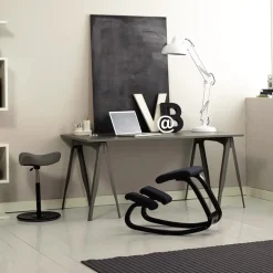 Variable Varier® Chaise de bureau ergonomique à bascule en tissu