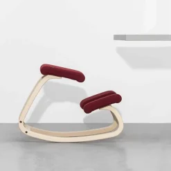 Variable Varier® Chaise de bureau ergonomique à bascule en tissu