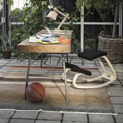 Variable Varier® Chaise de bureau ergonomique à bascule en tissu