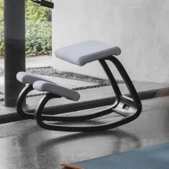 Variable Varier® Chaise de bureau ergonomique à bascule en tissu
