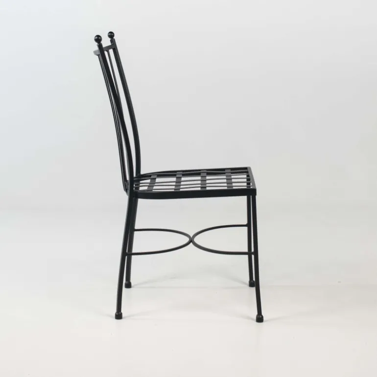 Venecia Chaise de jardin en acier style provençal
