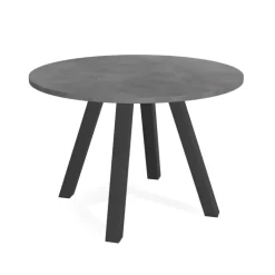 Veneto Table ronde de cuisine en stratifié