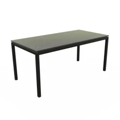 Vicenza Table haute snack en stratifié avec pieds en métal