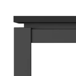 Vicenza Table haute snack en stratifié avec pieds en métal