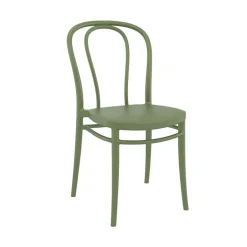 Victor Chaise bistrot en polypropylène empilable