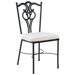 Viena Chaise de jardin provençale en acier