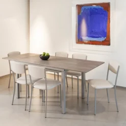 Vienna Table de cuisine rectangulaire extensible