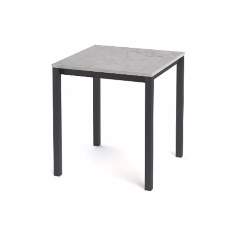 Vienna Table snack de cuisine carrée en stratifié