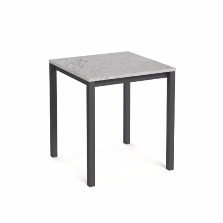 Vienna Table snack de cuisine carrée en stratifié