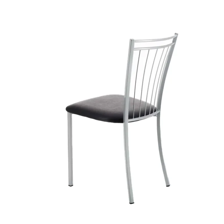 Viva Chaise de cuisine en métal et simili