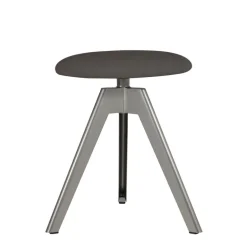 Vérone Carrier® Tabouret bas pivotant en métal et synthétique