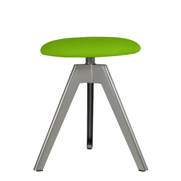 Vérone Carrier® Tabouret bas pivotant en métal et synthétique