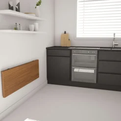 Vulcano Table murale rabattable en stratifié ou mélaminé