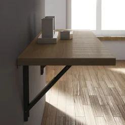 Vulcano Table murale rabattable en stratifié ou mélaminé