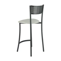 Wasabi Carrier® Tabouret haut assise en tissu et structure en métal fabrication française