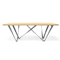 Wave Table design extensible avec pied en métal