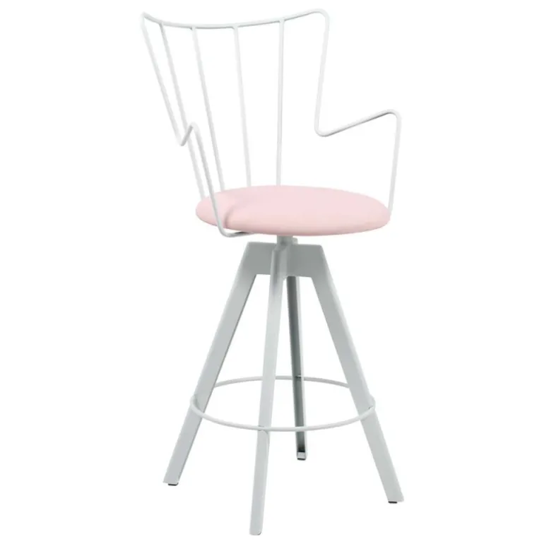 Well Carrier® Tabouret snack design pivotant en synthétique et métal