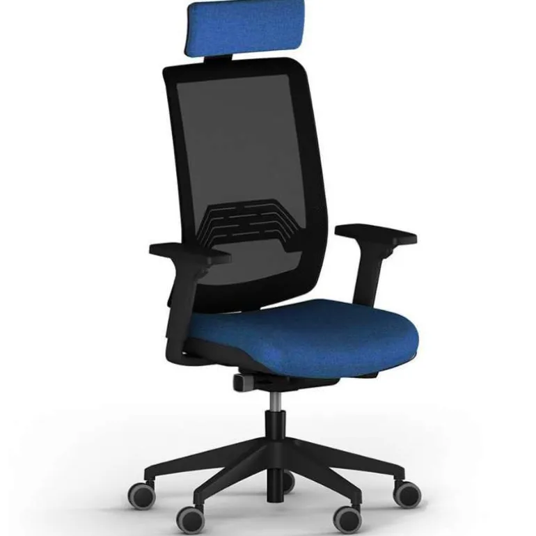 Wi Max Fauteuil de bureau avec dossier en résille à roulettes