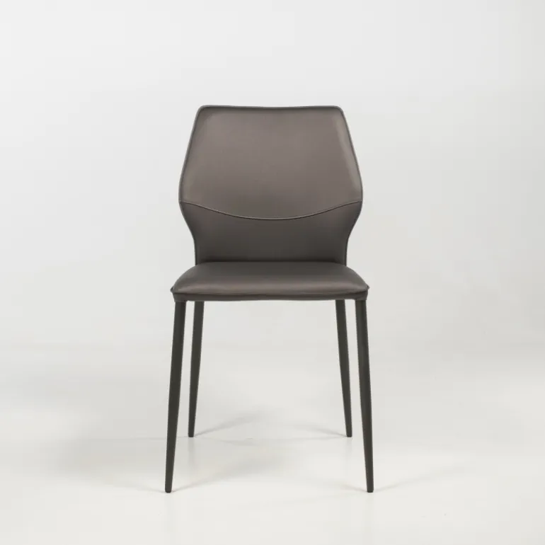 Wind IV Chaise moderne italienne rembourrée
