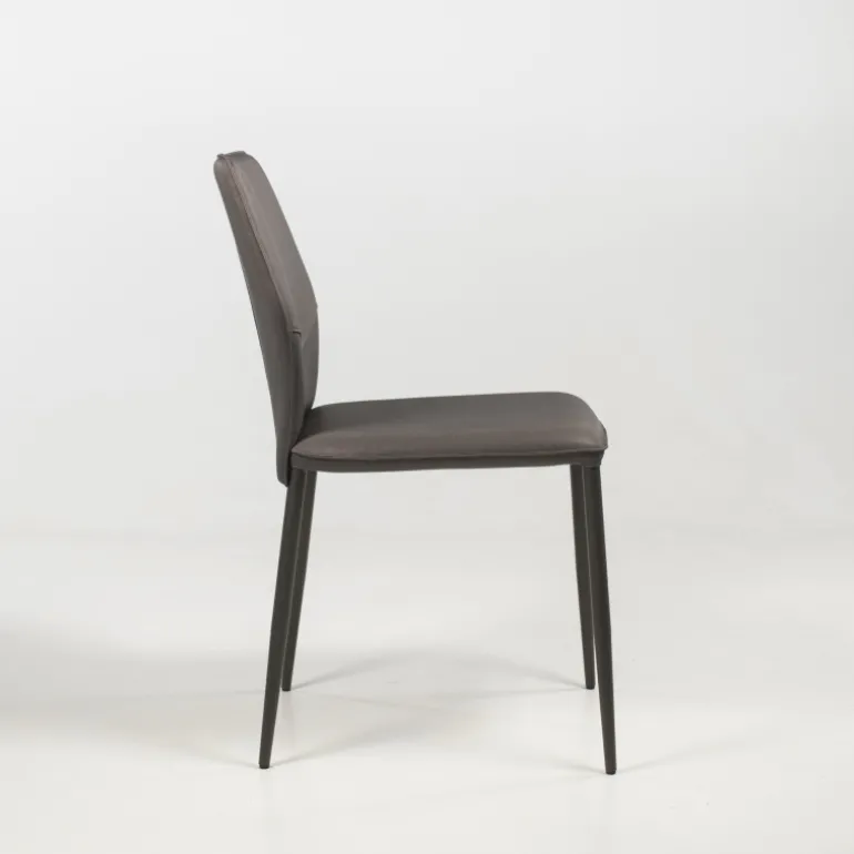 Wind IV Chaise moderne italienne rembourrée