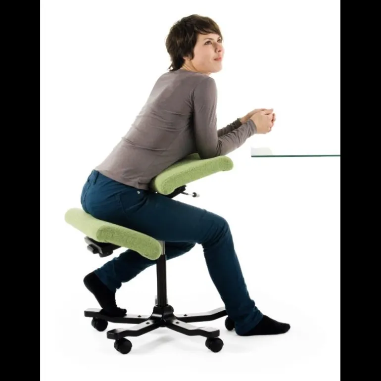 Wing Varier® Siège ergonomique en tissu sur roulettes