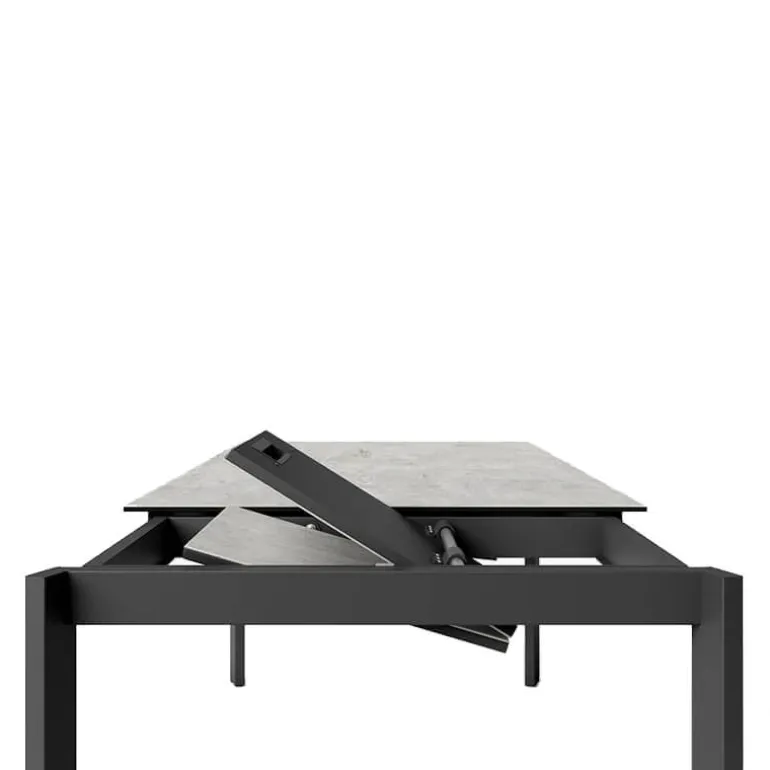 Zenit Table en céramiqueextensible avec pieds en métal